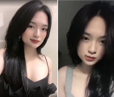 Bướm hồng tự tin khoe hàng