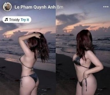 Quỳnh Anh phấn khích khi được chịch bất ngờ